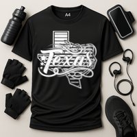 Classic Texas State Cooling Performance Crew T-Shirt