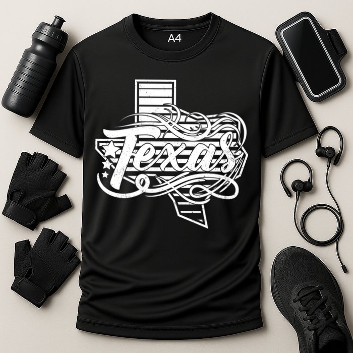Classic Texas State Cooling Performance Crew T-Shirt