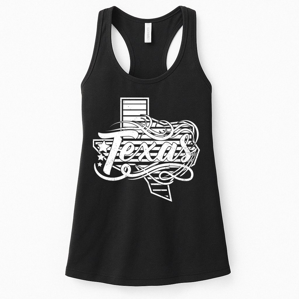 Classic Texas State Womens Tank Top