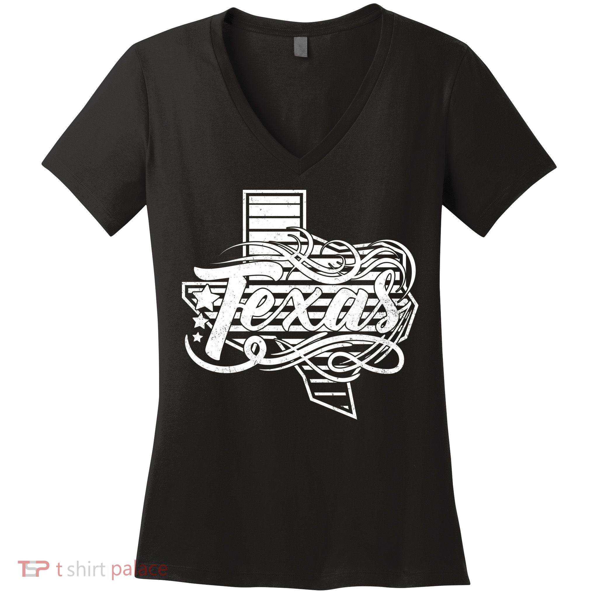 Classic Texas State Women's V-Neck T-Shirt