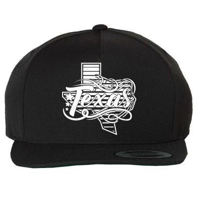 Classic Texas State Wool Snapback Cap