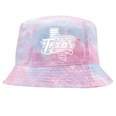 Classic Texas State Tie-Dyed Bucket Hat