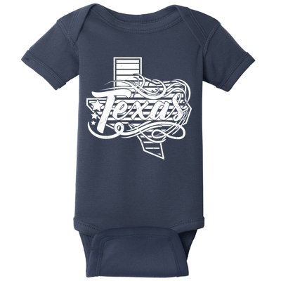 Classic Texas State Baby Bodysuit