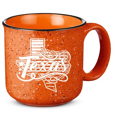 Classic Texas State 15oz Campfire Ceramic Mug