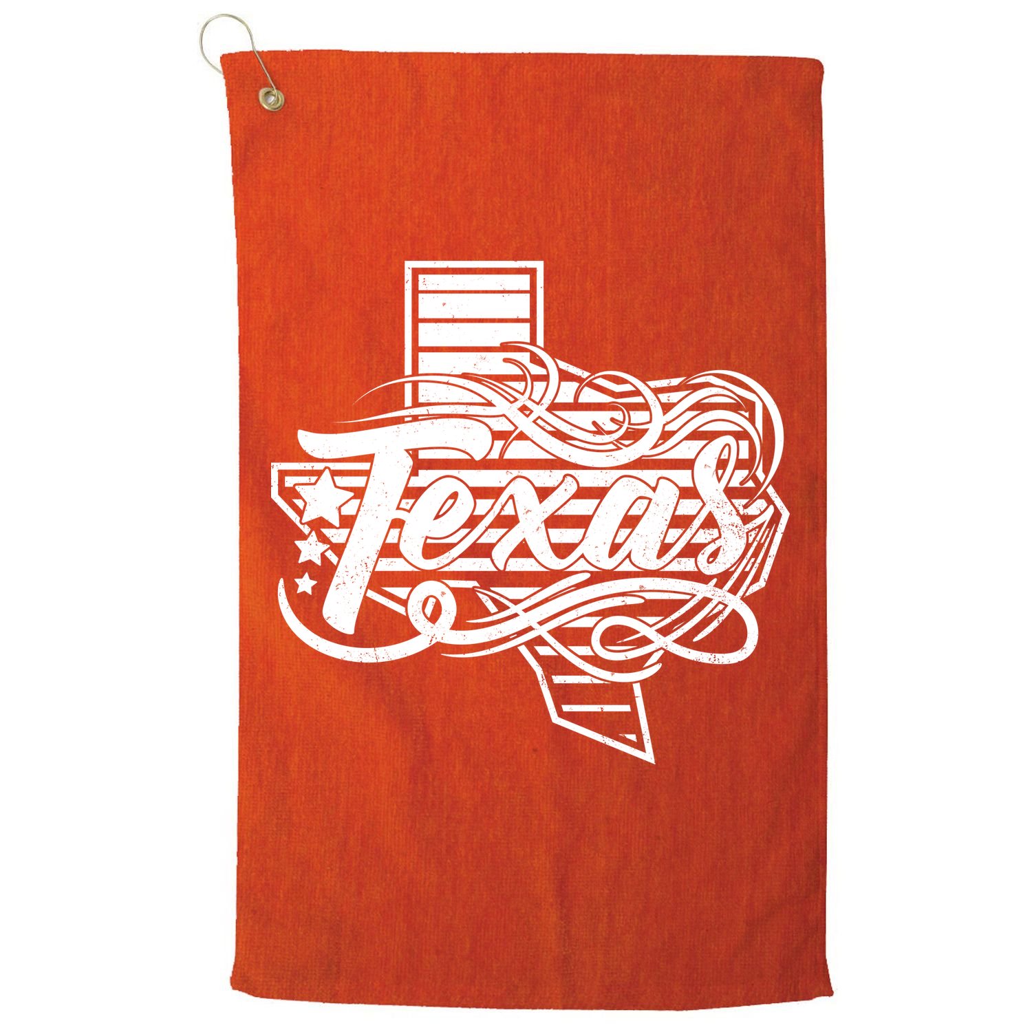 Classic Texas State Golf Towel