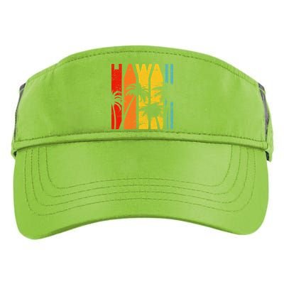 Classic Tropical Hawaii Adult Drive Performance Visor