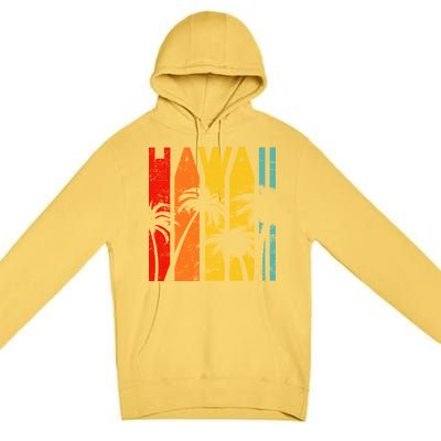 Classic Tropical Hawaii Premium Pullover Hoodie