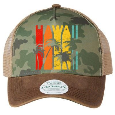 Classic Tropical Hawaii Legacy Tie Dye Trucker Hat