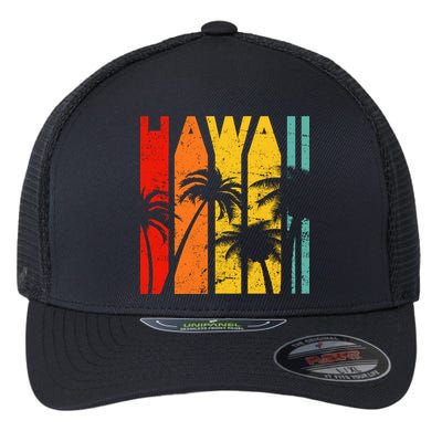 Classic Tropical Hawaii Flexfit Unipanel Trucker Cap