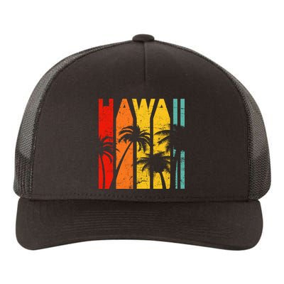 Classic Tropical Hawaii Yupoong Adult 5-Panel Trucker Hat