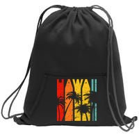 Classic Tropical Hawaii Sweatshirt Cinch Pack Bag