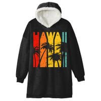 Classic Tropical Hawaii Hooded Wearable Blanket