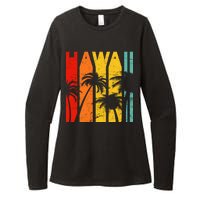 Classic Tropical Hawaii Womens CVC Long Sleeve Shirt