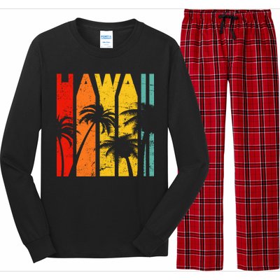 Classic Tropical Hawaii Long Sleeve Pajama Set