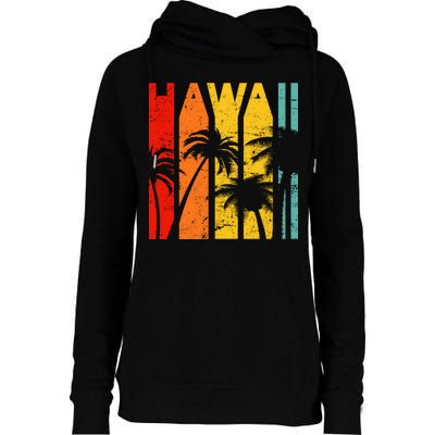 Classic Tropical Hawaii Womens Funnel Neck Pullover Hood