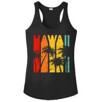 Classic Tropical Hawaii Ladies PosiCharge Competitor Racerback Tank