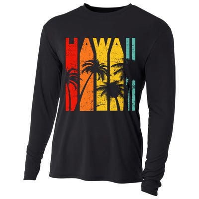 Classic Tropical Hawaii Cooling Performance Long Sleeve Crew
