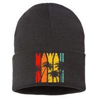 Classic Tropical Hawaii Sustainable Knit Beanie