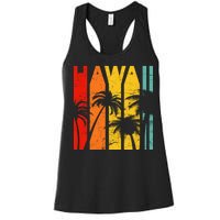 Classic Tropical Hawaii Women's Racerback Tank