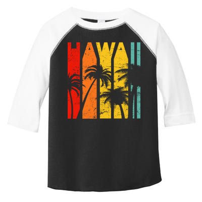 Classic Tropical Hawaii Toddler Fine Jersey T-Shirt