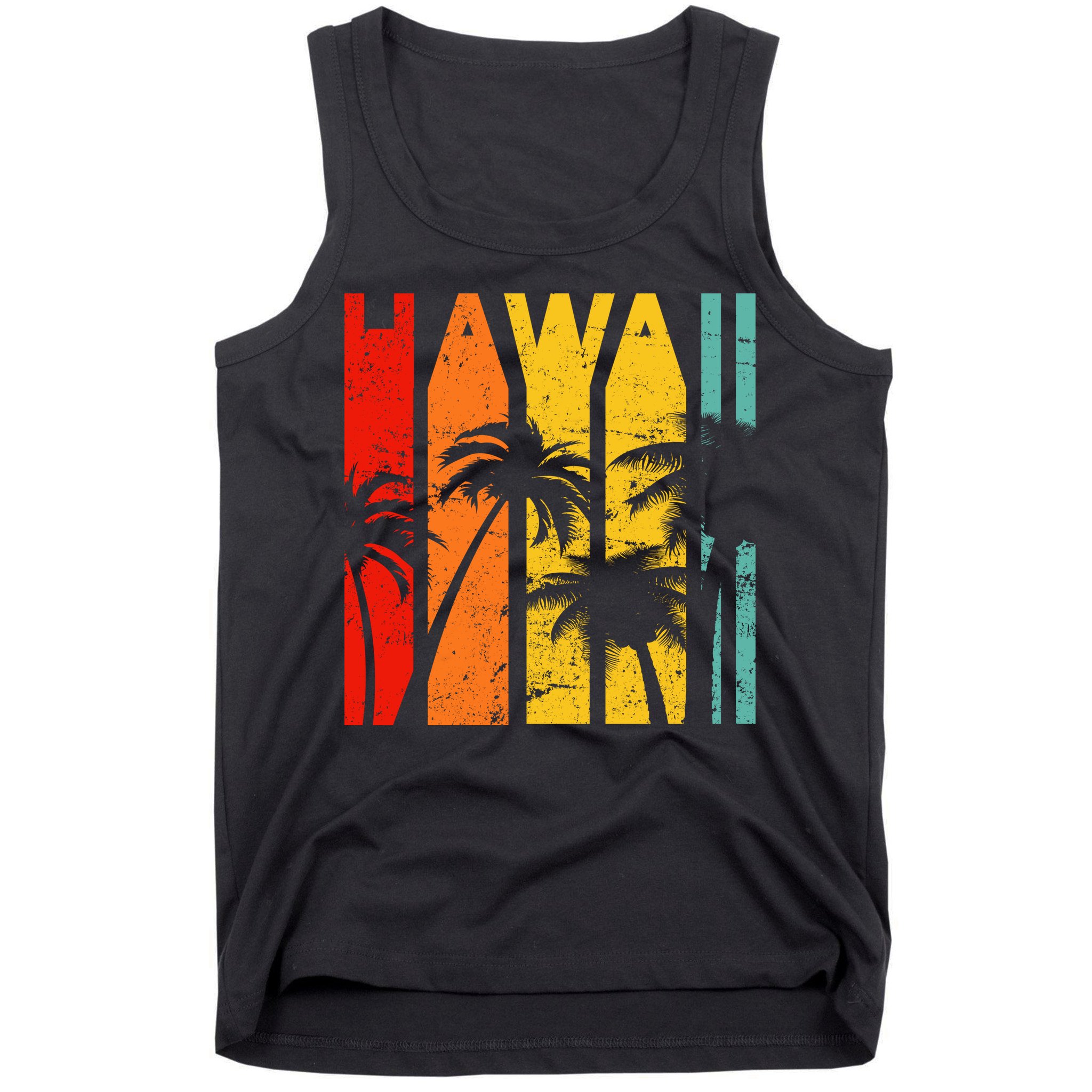 Classic Tropical Hawaii Tank Top
