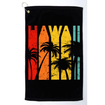 Classic Tropical Hawaii Platinum Collection Golf Towel