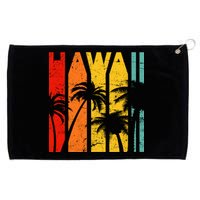 Classic Tropical Hawaii Grommeted Golf Towel