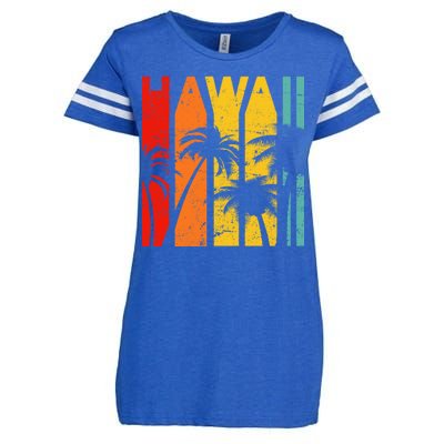 Classic Tropical Hawaii Enza Ladies Jersey Football T-Shirt