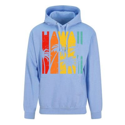 Classic Tropical Hawaii Unisex Surf Hoodie