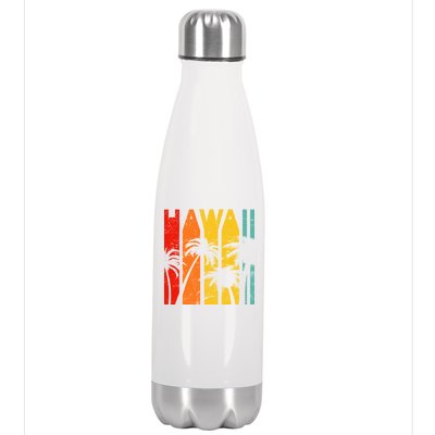 Classic Tropical Hawaii Stainless Steel Insulated Water Bottle