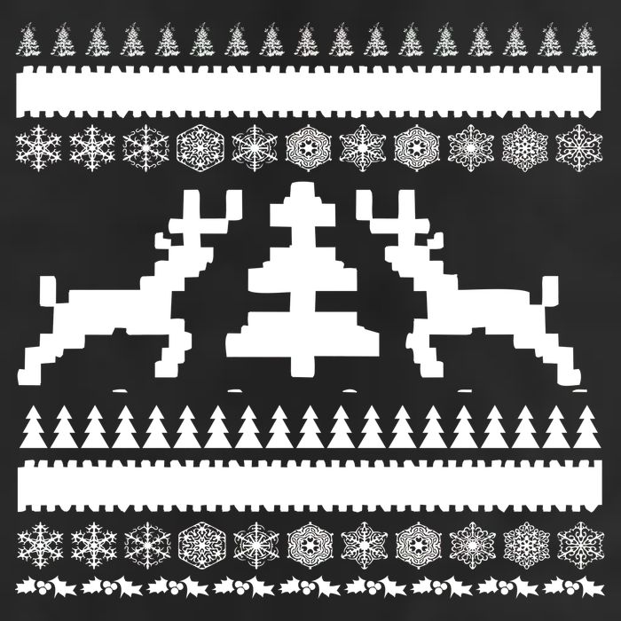 Classic Ugly Christmas Sweater Adult Drive Performance Visor