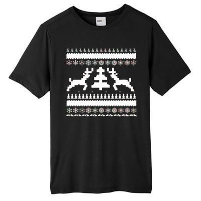 Classic Ugly Christmas Sweater Tall Fusion ChromaSoft Performance T-Shirt