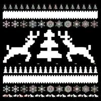 Classic Ugly Christmas Sweater Drawstring Bag