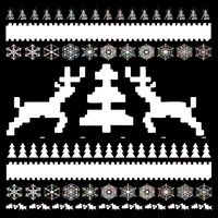 Classic Ugly Christmas Sweater Cooling Performance Long Sleeve Crew