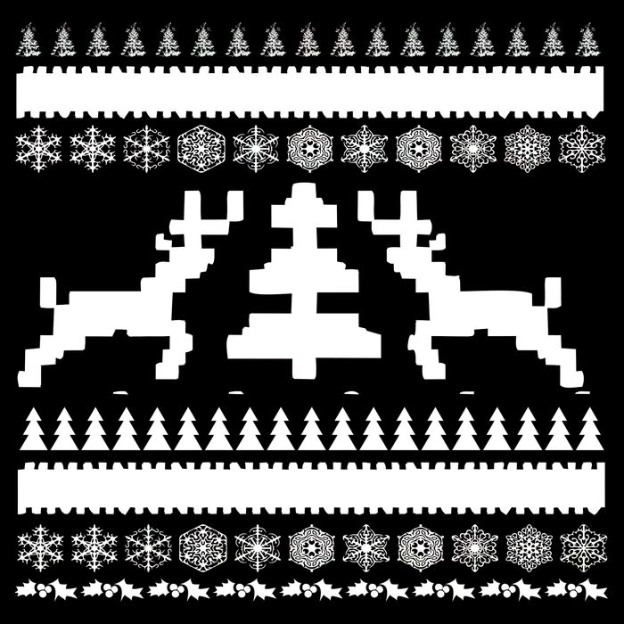 Classic Ugly Christmas Sweater Cooling Performance Long Sleeve Crew