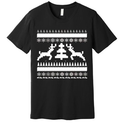 Classic Ugly Christmas Sweater Premium T-Shirt