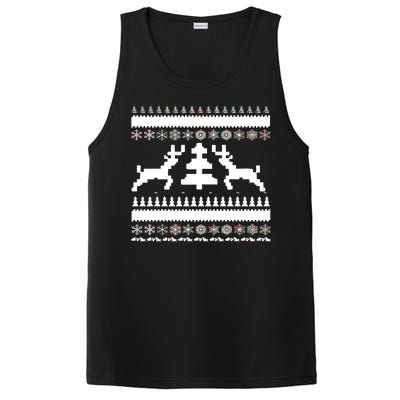 Classic Ugly Christmas Sweater PosiCharge Competitor Tank