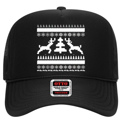 Classic Ugly Christmas Sweater Trucker Hat