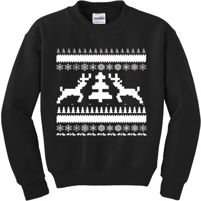 Classic Ugly Christmas Sweater Kids Sweatshirt