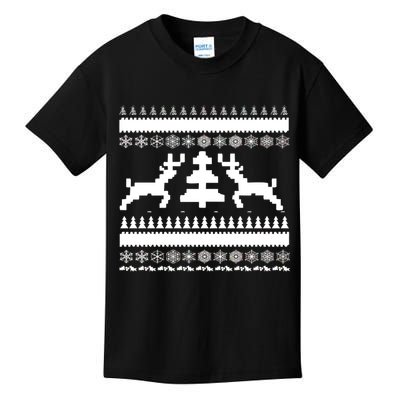 Classic Ugly Christmas Sweater Kids T-Shirt