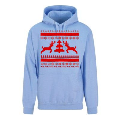 Classic Ugly Christmas Sweater Unisex Surf Hoodie