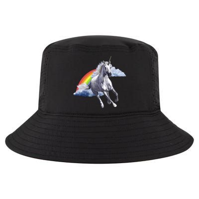 Classic Unicorn Rainbow Cool Comfort Performance Bucket Hat