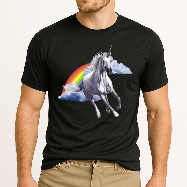 Classic Unicorn Rainbow Performance Shirt