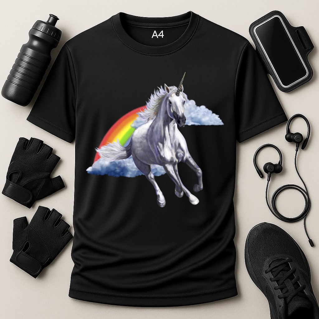 Classic Unicorn Rainbow Performance Shirt