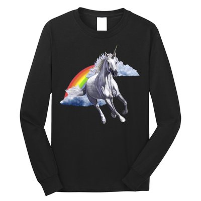 Classic Unicorn Rainbow Long Sleeve Shirt