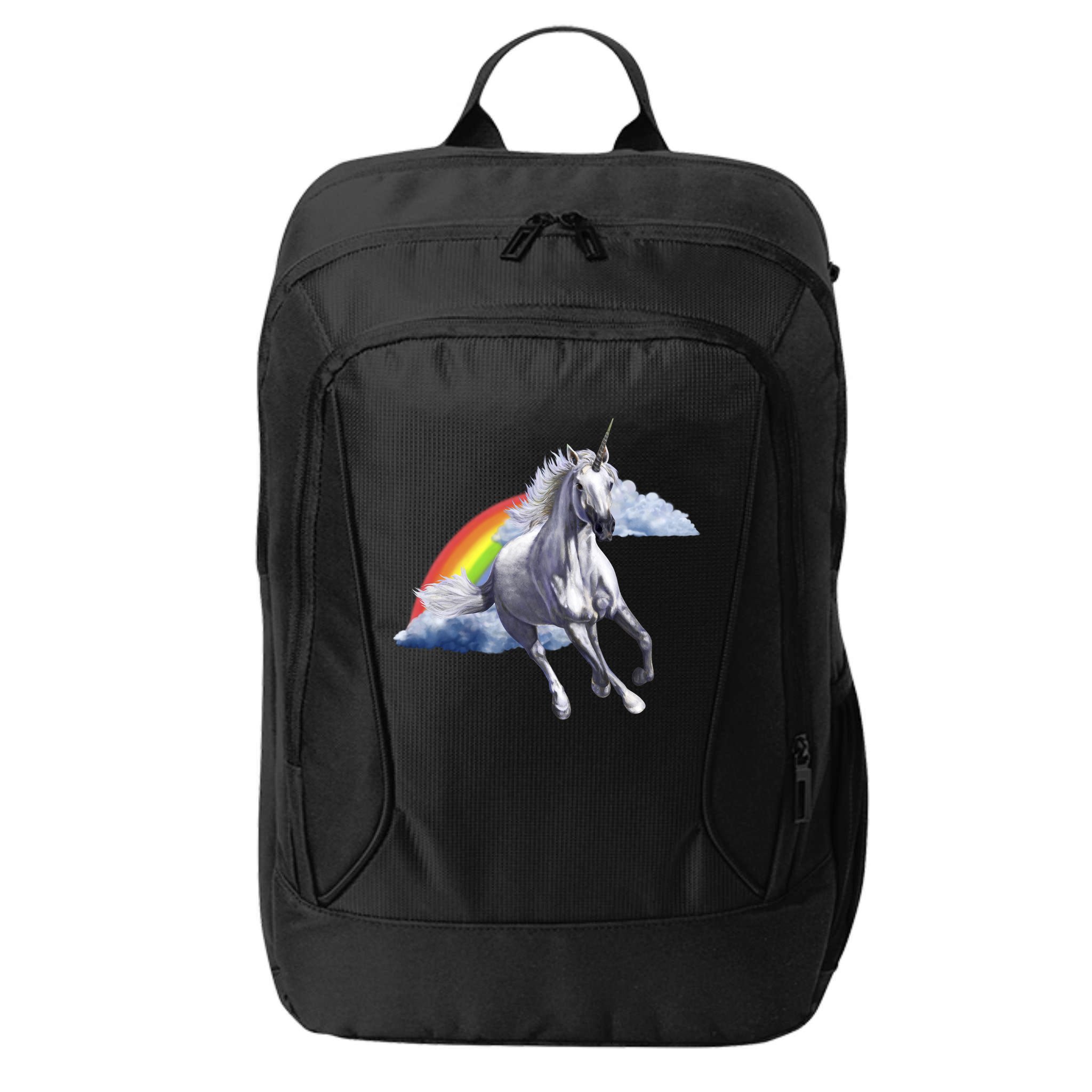 Classic Unicorn Rainbow City Backpack