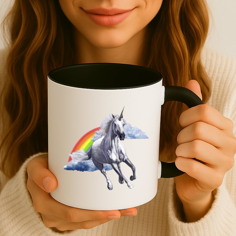 Classic Unicorn Rainbow Mug