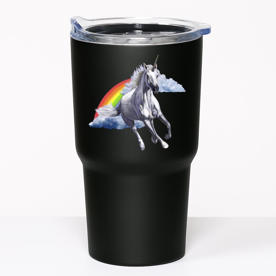Classic Unicorn Rainbow Tumbler