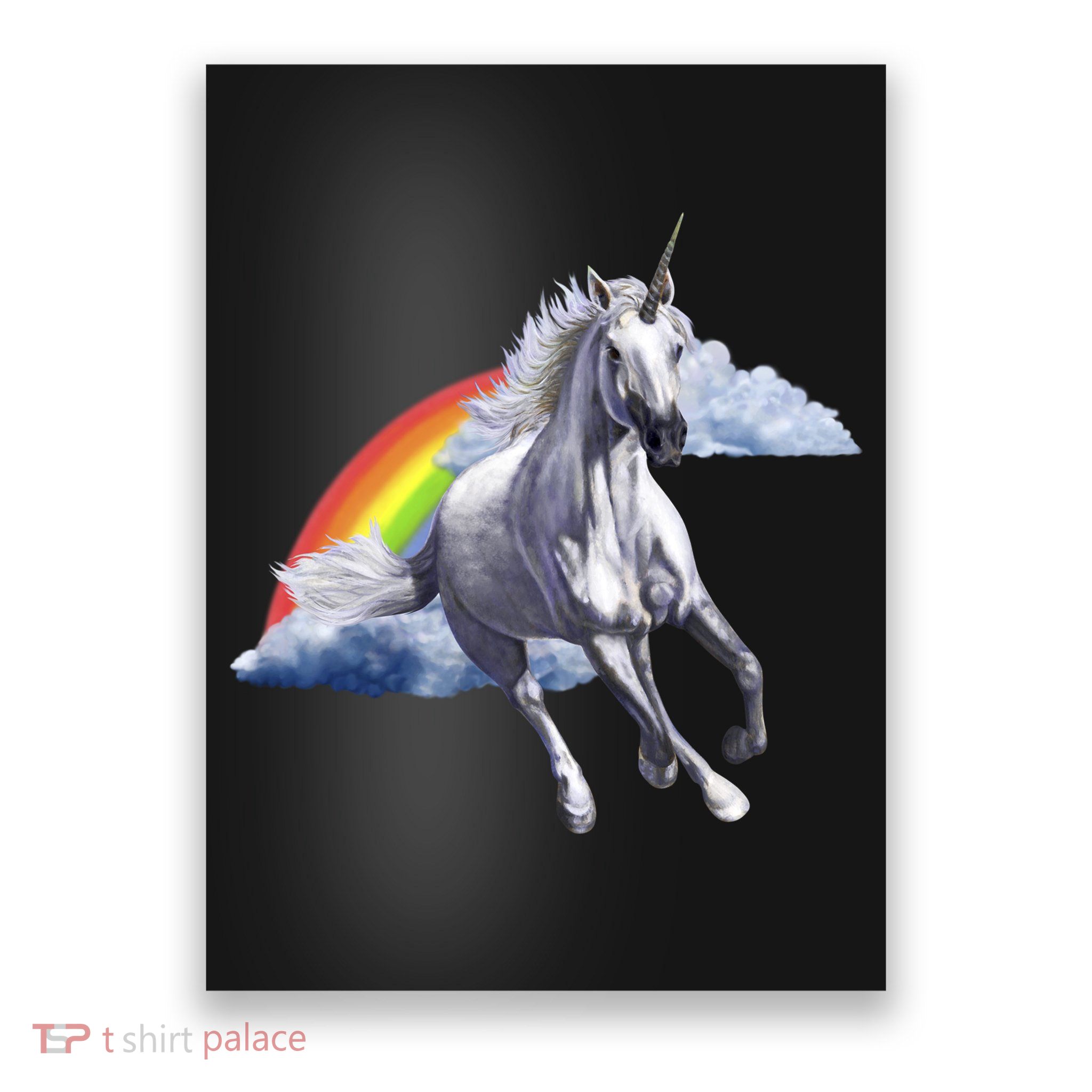 Classic Unicorn Rainbow Poster