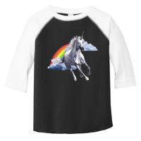 Classic Unicorn Rainbow Toddler Fine Jersey T-Shirt